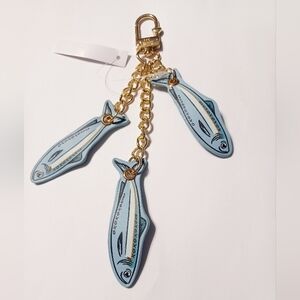 NWOT Betsey Johnson Sardine Bag Charm